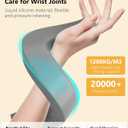 NTMY Laptop Stand for Desk with Wrist Support, Aluminum Computer Stand for Laptop,Ventilated Ergonomic Holder Mount Riser for MacBook Air/HP/Dell/Acer/Lenovo 10-17.3'' (Black)