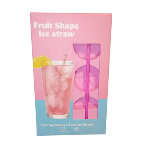 Ice Cube Straw Mold, Pack of 3