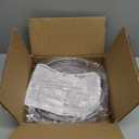 Amazon Basics Lazy Susan Turntable Organizer for Spices and Condiments, 9" Diameter, 2 Tier, Clear