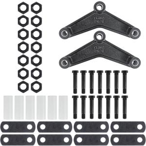 Trailer Shackle kitTrailer Parts, Trailer Spring Hanger kit, Trailer Equalizer, Uitable for Double Eye Spring (3.5K -5.2K axis)