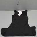 Tennis Dress for Women with Built-in Shorts & Pockets Athletic Golf Dress for Exercise Sports Dresses, Black, S