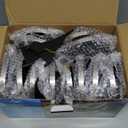 SOLPEX Solar Ground Lights, 12 Pack Solar Lights Outdoor Waterproof, 8 LED Solar Powered Landscape Lighting for Garden Yard Patio Pathway Driveway Walkway (Cool White)