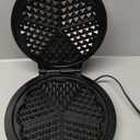 Mueller Heart 5 Waffle Maker, Waffle Iron, Adjustable Browning Control & Nonstick, Cool Touch Handle, Easy to Clean, Small Kitchen Appliances