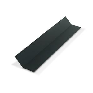 Outwater Plastics 1952-Bk Black 1'' x 1'' x 7/64'' (.100'') 135 Degree Plastic Even Leg Angle Moulding 36 Inch Lengths (Pack of 3)