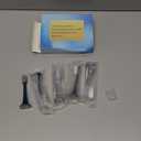 Toothbrush Replacement Heads Compatible with Snow Gen2 Electric Toothbrush,No LED Whitening,with Dust Cover,5 Pack (Polar Blue, Medium)