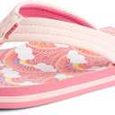 REEF Unisex child Kids Ahi (3 Big Kid, Rainbows and Clouds)