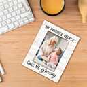 2 x Beliran Granny Gifts Picture Frame 5x7, Grandma Photo Frame, Christmas Mothers Day Birthday Gifts for Grannys, My Favorite People Call Me Granny Wooden Picture Photo Frames for Desk Home Room Decor