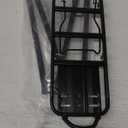 Bike Cargo Rack Cargo Universal Adjustable Bicycle Rear Luggage Touring Carrier Racks 55lbs Capacity Quick Release Mountain Road Bike Pannier Rack for 26"-29" Frames