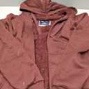 OuterWear Heavyweight Hoodies for Men Jackets Comfy Sherpa Lined Zip Up Hoodie Coats with Pockets Outerwear, Size: M