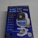 Arctic Air Grip Go Evaporative Cooler, Cordless & Portable Fan with 3 Speeds, Universal Clamp 360 Degrees Head Swivel, USB Charging, 5-Hour Battery, Personal for Home, Office, Car More, White