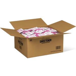 Amazon Brand - Happy Belly Zero Calorie Pink Saccharin Sweetener, 1000 Count (Previously Sugarly Sweet)