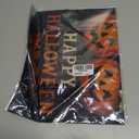 Halloween Garden Flag With Three Spooky Ghosts And Stacked Jack O Lantern Pumpkins Of Haunted House Flags Outdoor Yard Decor 12x18 Inch Double Sided Seasonal Flags Front Porch Lawn Decor