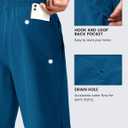 MAGCOMSEN Men's Swim Trunks with Compression Liner 9" Quick Dry Beach Shorts with Zipper Pockets (32, Peacock Blue)