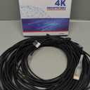 8K Fiber Optic HDMI Cable 100 FT, HDMI 2.1, 48Gbps, eARC, 8K@60Hz, 4K@120Hz, Compatible with RTX 3080/3090, Xbox Series X, PS5 etc