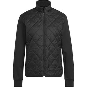 adidas womens Ultimate365 Quilted Full-zip Jacket (Small, Black)