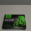 Zacro Bike Seat Cushion - Gel Padded Bike Seat Cover for Men Women Comfort, Extra Soft Exercise Bicycle Seat Compatible with Peloton, Outdoor & Indoor Bike Saddles (Black)