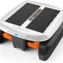 Solar Powered Automatic Robotic Pool Skimmer Cleaner,Solar Pool Surface Cleaner Dual Mode with Obstacle AvoidanceIdeal for All Swimming Pool