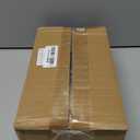 Floroom 6 Pack 5x7 Inch Clear Acrylic Sign Holders, Double-Sided Gold Display Stand Picture Frames for Table Numbers, Menus, Flyers, Weddings, and Offices