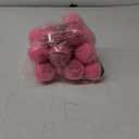 PoyPet 16-Pack Tennis Balls Bulk for Practice,Training and Beginners | Ideal for Dog Fetch,Chew and Play (Medium 2.5"-16 Pack, Pink)