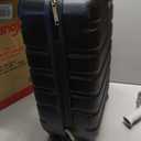 Wrangler 20" Hardside Spinner Carry-On Luggage, Black, 22-inch