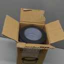 4-Piece Glass Food Storage Container Set with Airtight Lids  450ml (15oz) Round Bowls, Leakproof and BPA-Free, Ideal for Meal Prep, Leftovers, and On-the-Go Snacks  Black