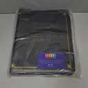 9 Pocket 3 Ring Leather TCG Binder for Baseball, Trading Game, and Sports Card, 30 Pages, Holds 540 Cards (10.8 x 1.8 x 13.5 In)