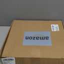 GERZ Bathroom Toilet Paper Holder Stand Modern Tissue Roll Holder SUS304 Stainless Steel Rustproof Freestanding, Matte Black DZY002-BK