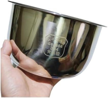 304 Stainless Steel Inner Bowl，Compatible For Tiger ，Rice Cooker JBV-10CU Replacement Iiner Replace