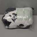 Cozy Bliss Cow Print Throw Blanket Non Shedding MilkyPlush Fleece 330GSM Thick Blankets Western Room Decor Super Soft Warm for Adults Kids Girl Gifts Bedroom Couch Sofa Travel Black White 50"x60"