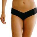 Pinup Doll, Low Rise, Scrunch Butt, Cheeky Shorts, Booty Shorts for Women, Pole Dance Sexy Bottoms, Women's Scrunch Bottoms (Black, XL)