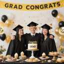 Black and Gold Balloons, Black Metallic Gold Star Latex Balloons 5 10 12 18 Inch For Birthday Party Decorations Retirement Bachelorette Back School Wedding Graduation Anniversary Decorations