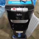 Brio Commercial Grade Bottleless Ultra Safe Reverse Osmosis Drinking Water Filter Water Cooler Dispenser-3 Temperature Settings Hot, Cold & Room Water - UL Approved  Point of Use (Silver)