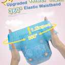 Dono Dog Diapers Female-(10-60Pcs),Disposable Pull Up Stretchy Waist Wraps for Female Puppy Dogs in Heat Period Diapers, Super Absorbent 360 Leak-Proof Doggie Training Incontinence, S 10PCS