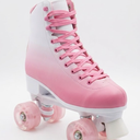 LKD Adjustable Roller Skates for Women & Men – Comfortable Quad Skates with Half-Size Adjustment, Velvet Lining, Reinforced Heel – Custom Color Options (Sizes 3-4)
