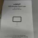 EDISHINE 10000LM LED Flood Light Outdoor,2 Pack 73W Outdoor Security Light, 5000K Daylight White, IP65 Waterproof Flood Lights for Garage, Backyard, Patio, Garden, Porch, Stair