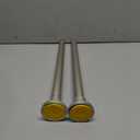 GXOACKJ Brushed Nickel Shower Curtain Rods - 31-80 Inch Spring Tension Shower Rods for Bathroom, Adjustable, No Drilling, No Rust, Stainless Steel