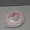 White Rubber Weather Stripping Door Seal Strip, D Shape Door Weather Seal Strip, Self-Adhesive Soundproofing Frame Insulation Tape for Doors Frame/Window Seal,Blocks Cold Drafts Noise (33 feet)