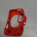 Rieibi EOSR50 EOS R50 Case, Soft Silicone Protective Case for Canon EOS R50 EOSR50 Vlogging Camera, Lightweight EOS R50 Camera Case Grip Cover Body Skin - Red