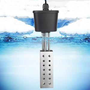 Saillong Pond Heater, Floating Deicer Heater for Outdoor Ponds, Koi Fish Warmer with Temperature Control and Power Indicator(800W, for Ponds of 250 gal and Above)