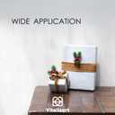 2 x Vitalizart Khaki Velvet Ribbon Set 3/8" x 15 Yd Fall Ribbon Fabric Trim 3 Rolls * 5 Yd for Christmas Wreath Decoration Handmade Craft Ornaments Gift Wrapping & Bow Making (Brown)