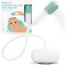Frida Baby Control The Flow Bathtub Sprayer Attachment for Baby Bathtub, Shower Head with Scalp Massager, Control Waterflow with 2 Pressure Modes