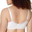 Playtex Women's Wireless Bra, 18 Hour Plus-Size T-Shirt Bras Available, Smoothing, Full Coverage, 4803, Single or 2-Pack (40C)
