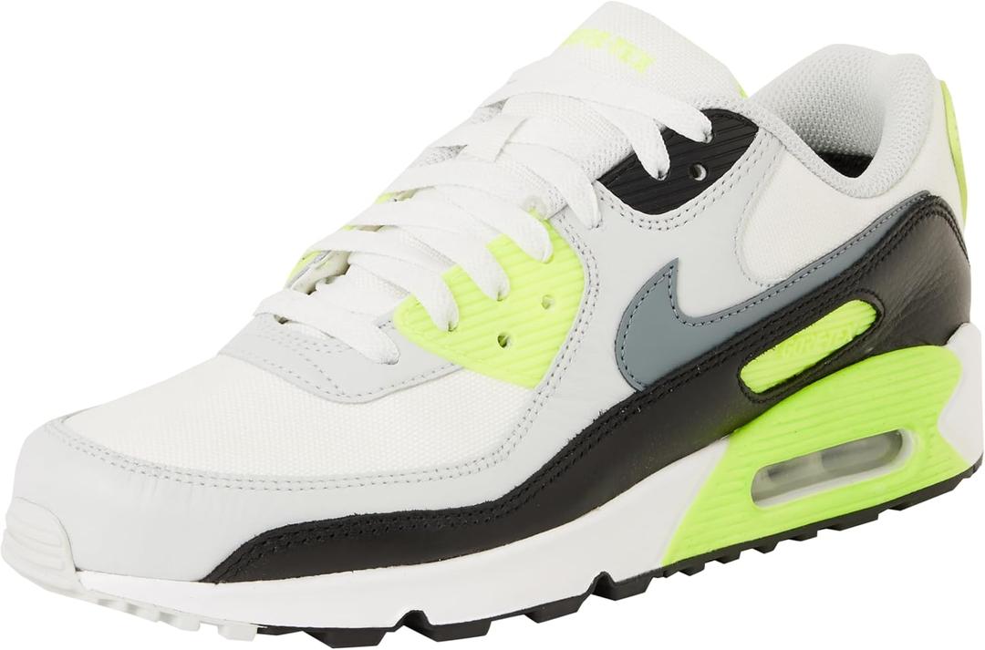 Nike Air Max 90 Gore-TEX Men's Winterized Shoes (FD5810-102, Summit White/Volt/Black/Cool Grey)