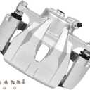 cciyu 19B3434 Front Left Brake Caliper With Bracket For Pontiac For Vibe 2009-2010,For Scion For xD 2008-2014,For Toyota For Corolla 2009-2019,For Toyota For Matrix 2009-2014