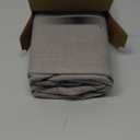 MIULEE Decorative Linen Pillow Covers 20x20 Inch Light Gray Boho Farmhouse Neutral Couch Throw Pillows for Bed Pack of 2 Accent Modern Pillowcase Sofa Livingroom Home Decor