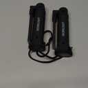 Suranew Rechargeable LED Work Light for Mechanics - Magnetic Base 360 Rotatable Flashlight, 5 Modes Valentine's Day Gifts for Men Him - Ideal for Car Repair, Camping & Workshop Tools (Black)