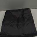 Gihuo Snow Pants Womens Winter Windproof Down Pants Warm Outdoor Ski Pants Padded Loose Ultralight Warm Trousers (Large, Black)