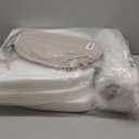 AAAAAcessories DShaped Chair Cushions, 2" Thick Dining Chair Pads with Ties and Removable, MachineWashable Cover, 17" x 16", Set of 6, Oatmeal Beige