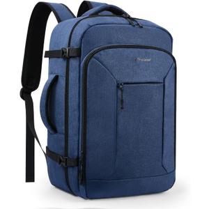 Travel Backpack for Women/Men,Waterproof Carry On Back pack with Laptop Compartment,Travel Essentials Backpack for Traveling,Business Hiking,Casual,Gym(Blue)