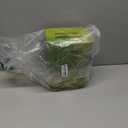 LALASTAR Small Plastic Trash Can, Hanging Small Trash Can with Lid Under Sink for Kitchen, Food Waste Bin for Countertop, Mountable Garbage Can for Bathroom,Green